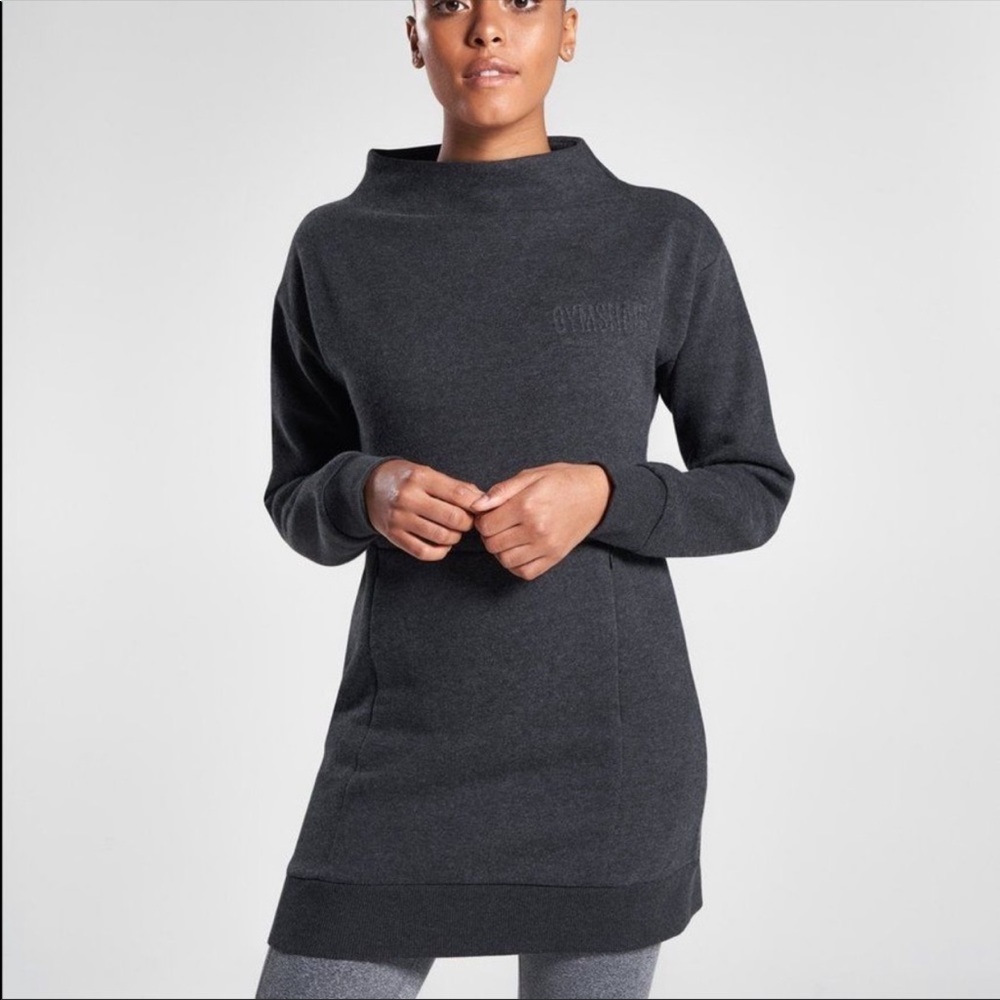 Cowl neck gymshark hoddie